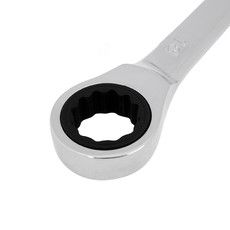 Ключ комбинированный трещоточный REXANT 16 мм, CrV, зеркальный хром 