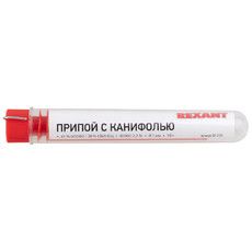 Набор для пайки REXANT К1 универсальный (припой, флюс ПК, флюс СКФ, канифоль, оплетка)