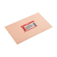 Стеклотекстолит 2-сторонний 150x250x1.5 мм 35/35 (35 мкм) REXANT