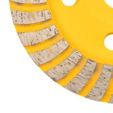 Чашка алмазная шлифовальная Turbo 125х22.2 мм Kranz