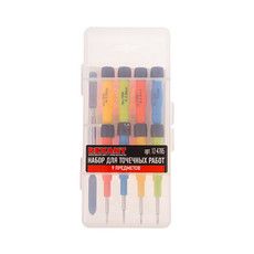 Набор для точных работ 9 предметов в пластиковом боксе Rexant