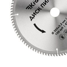 Диск пильный 305 мм х 100 зуб х 32/30 мм KRANZ