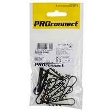 Дюбель-хомут 5-10 черный (10 шт/уп) PROconnect 