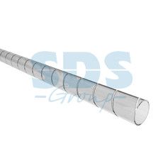 Кабельный спиральный бандаж, диаметр 12 мм, длина 2 м (SWB-12), прозрачный REXANT